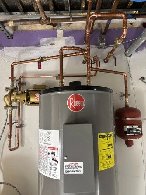Water heater service
