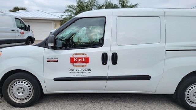 Rieth Plumbing service truck